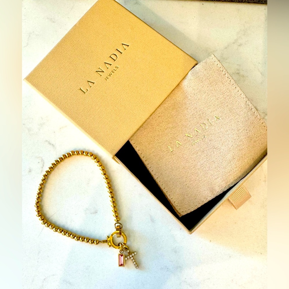 New gold bracelet